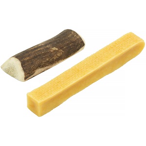  /><p><b>Deer antlers for dogs</b> are a natural snack, where the outer walls are made of bone tissue, and the aromatic marrow inside intensifies the play instincts of any breed of dog. In the SOFT version, easier access to the marrow <b>allows for more gentle chewing</b>, while retaining all the benefits of a teether. <b>The richness of minerals</b>, protein, calcium, magnesium, zinc, iron and collagen supports your <b>dog's immune and digestive systems</b>, bringing him joy and natural satisfaction.</p><p><b>Weight:</b> 30-39 g.</p><p><b>Width:</b> 2-2.5 cm.</p><p><b>Length:</b> 8-9 cm.</p>Advantages of the <p><u>chew set:</u></p><ul><li>completely natural, without preservatives, grains, gluten, sugar or lactose,provide</li> <li>long-lasting fun, <b>reducing stress</b> and protecting furniture from damage,free</li> of unpleasant odor,contain <li>vitamins, minerals and nutrients,ideal</li> <li>for dogs of all breeds,In</li><li></li></ul> <p>our offer you will also find many others <a href=
