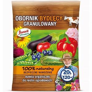 Florovit Pro Natura granulated cattle manure