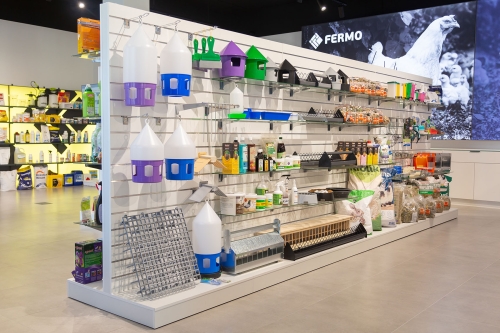 showroom of FERMO company