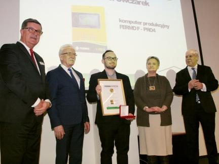 Gold medal for the F-PRO 4 industrial computer