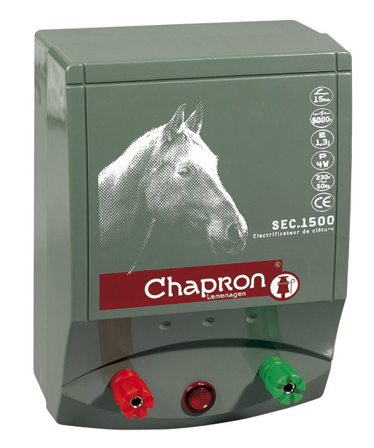 Chapron SEC 1500E mains electric fence energizer