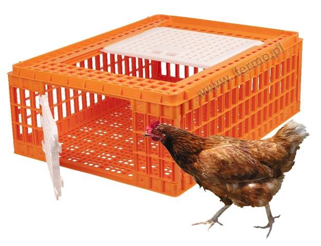 Cage for transporting chickens