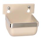 Plastic drinker with metal collar for rabbits 300 ml