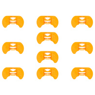 Nostril cover for clamping birds - traditional with fastening of 10 pcs.