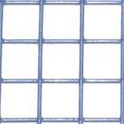 Strong welded grating MULTI2 double galvanized, 50x50mm, wire 2mm, 25m