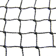Polyethylene netting mesh for aviaries small mesh 1.5 x 1.5 cm black