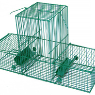 Live catch for small birds, starlings, magpies, 3 sectional, for live bait