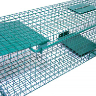 Two-entry hedgehog, effective for martens, otters, graces, rats 125 cm