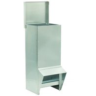 Metal feeder with hopper 20 liters