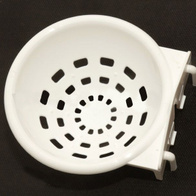 Nesting nest white for parrots and canaries with hooks for the cage