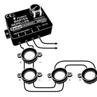 Ultrasonic repeller of martens, birds and small rodents