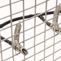 Nipple drinker for rabbits and rodents PREMIUM with anti-bite function made of stainless steel