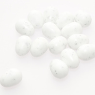 Plastic eggs with spots for exotic birds from 10 pieces