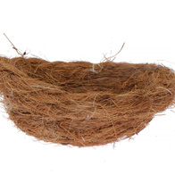 Coconut nest for exotic birds