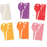 Ring markers for canaries 4 mm plastic with numbers 0-9