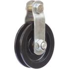 Block 80 mm roller for hanging feeding line in feed systems bearing