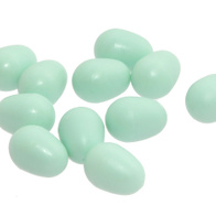 Artificial eggs for green canaries - 10 pcs.