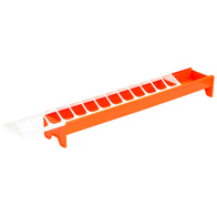 Trough feeder 75cm for chickens and poultry