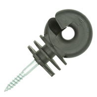 Extra strong MAGNUM insulator for wooden posts for wire, rope and polywire