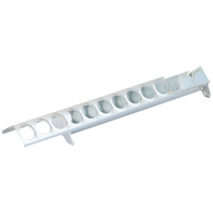 Trough feeder 40cm for pigeons and ornamental poultry