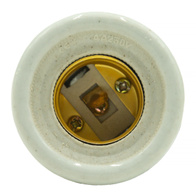 Porcelain luminaire for radiators