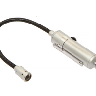 Flexible egg tester machine for eggs of exotic birds