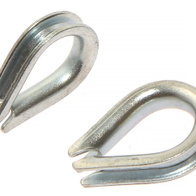 Causus tear galvanized cable tip fi 4 mm