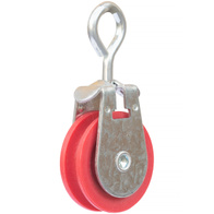 40 mm hanging block with closed hook galvanized