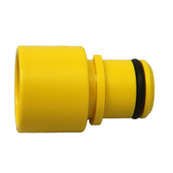 LUBING Reducer Connector with 3/4 Inch Round Pipe for Drinking Systems