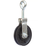 80 mm nylon block with detachable hook bearing