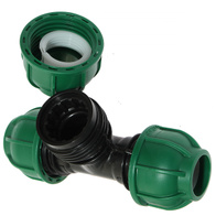 Tee PE connector fi 25 mm for watering systems