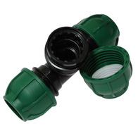 Tee PE connector fi 32 mm for watering systems