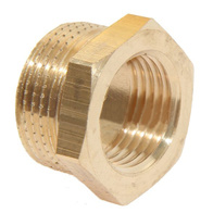 Brass reduction GZ 3/4 x GW 1/2 inch