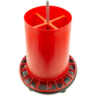 Feeder for poultry 18 kg with grille and legs Helios Plus