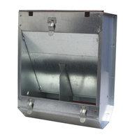 Feeder for rabbits metal 19cm