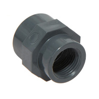 PVC-U reduction connector from GW 1/2 inch to GW 3/4 inch