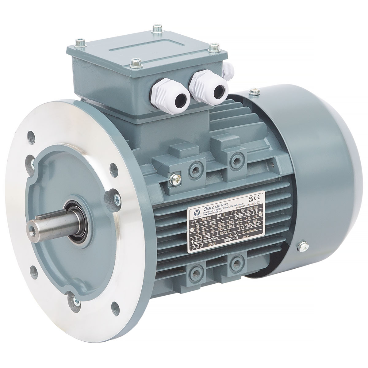 0.55 kW motor for automatic pan feeding system
