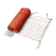 Mesh for electric fences - height 60 cm - double spitz - orange