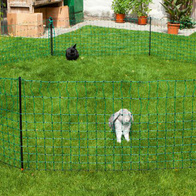 Mesh for electric fences - height 65 cm - double spitz - green