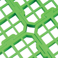 Grate on the bottom for rabbit cages