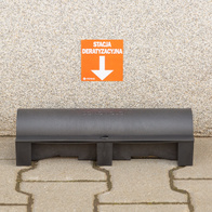 Wall sticker deratization feeder