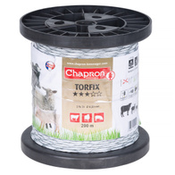 White polywire for fencings TORFIX 400 m