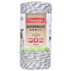Polytapeing white and black for fencing copper conductors SUPERPROTEC 250 m