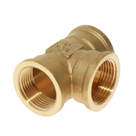 Tee brass splitter GW 1 inch