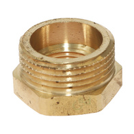 Brass reduction GZ 1 to GW 1/2 inch