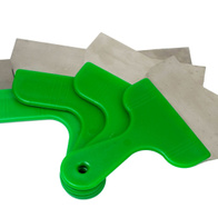 Manure removal spatula green 25 cm