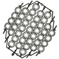 Tray for semi-automatic rotation of pheasant and guinea fowl eggs for incubators iBator Home