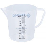Measuring cup 1000 ml for dosing preparations and feed additives