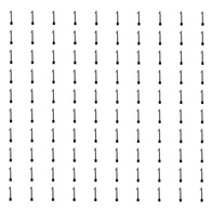 Pins for beak casings - disposable - 100 pieces