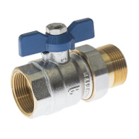 Valve with screw 1 1/4 inches